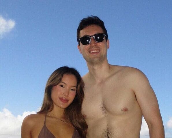 American man with chinese girlfriend