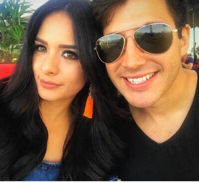 mexican bride with man